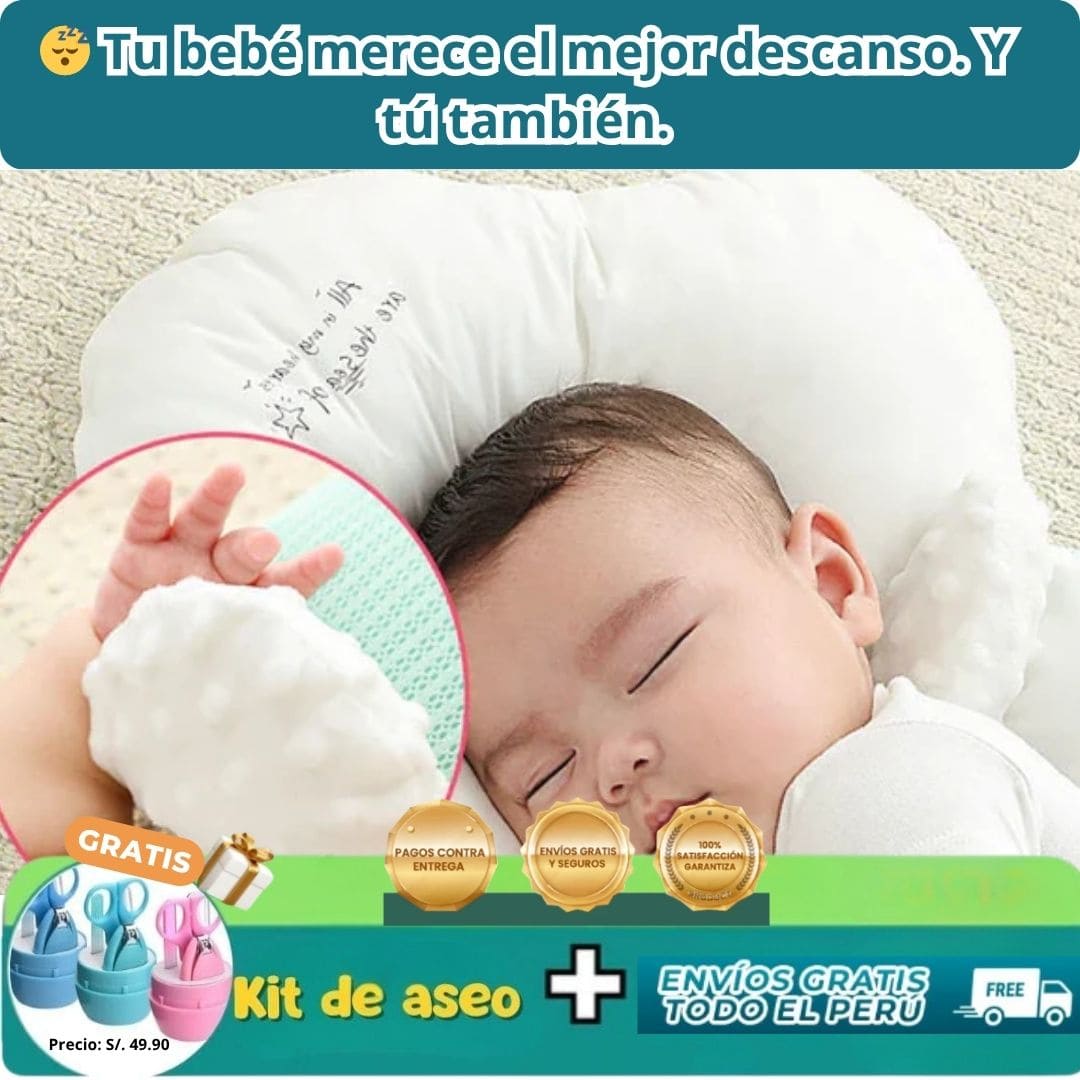 🍼 ¡Dale a Tu Bebé el Sueño que Merece con Nuestra Almohada Antireflujo! 💤
